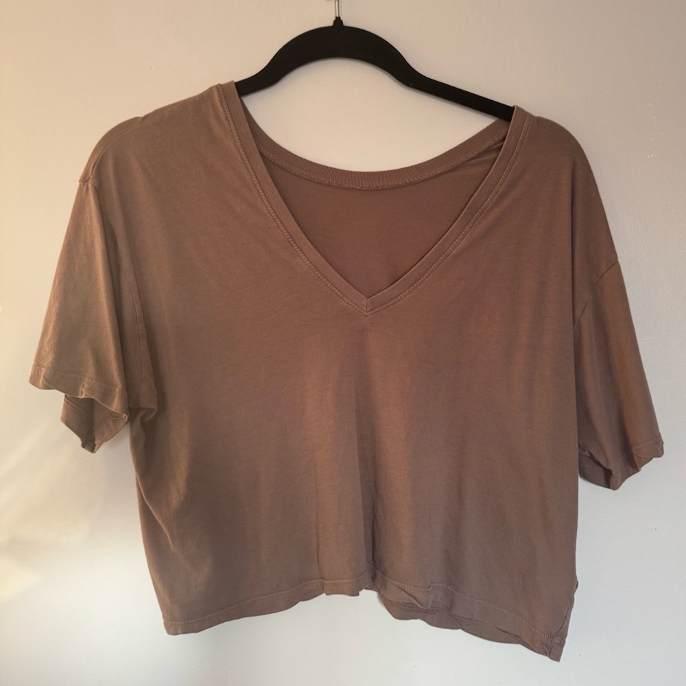 Vetta Reversible Crop Tee